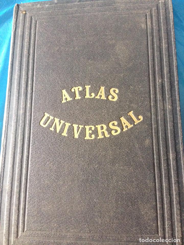 Libros antiguos: ATLAS UNIVERSAL 1862 - Foto 3