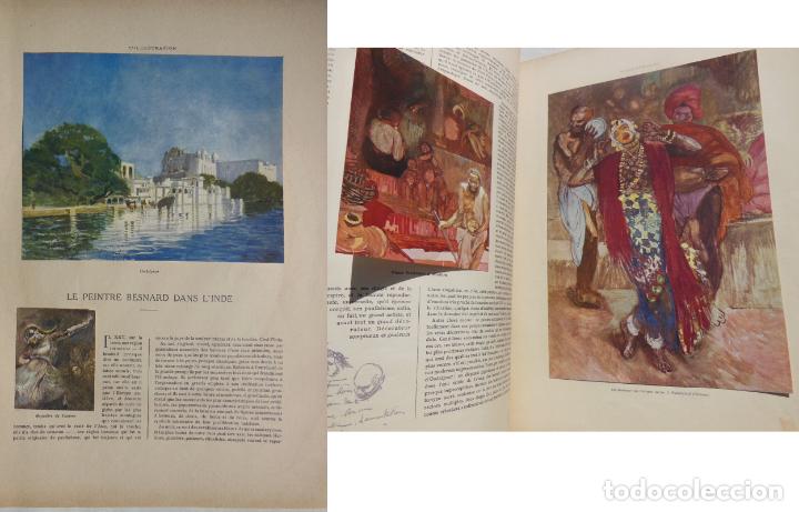 Libri antichi: LE PEINTRE BESNARD DANS L'INDE. MILLE Pierre (texte) BESNARD Albert (illustrator) 1911 L'Illustratio