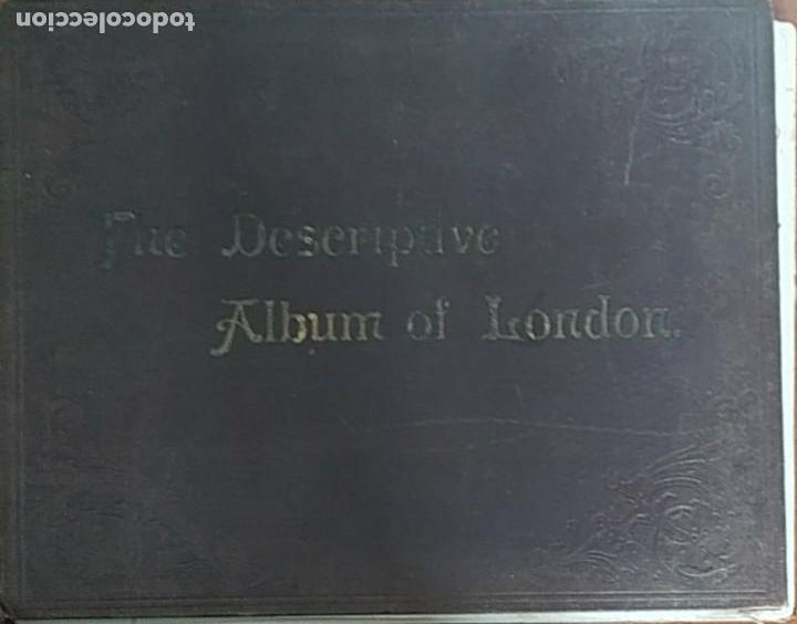 Libros antiguos: the descriptive album of london -- 1901