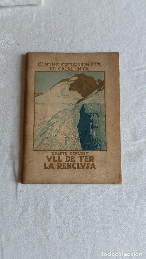 Libros antiguos: XALETS REFUGIS ULL DE TER. CENTRE EXCURSIONISTA 1921 - Foto 1