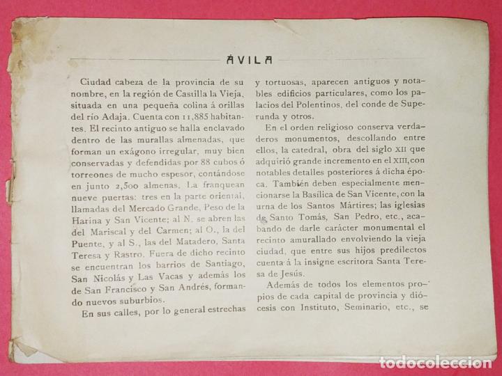 Libros antiguos: Libro con vistas avila - Foto 12