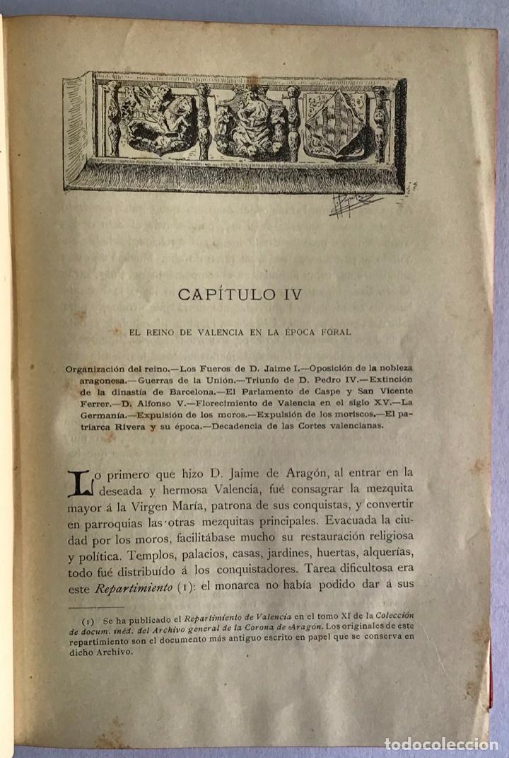 Libros antiguos: VALENCIA. - LLORENTE, Teodoro. - Foto 4