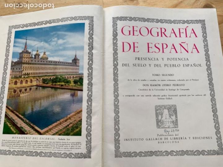 Libros antiguos: Geograf&iacute;a de Espa&ntilde;a - Foto 8