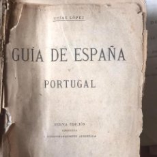 Libros antiguos: GUIA DE ESPAÑA Y PORTUGAL - 1898. Lote 209210558
