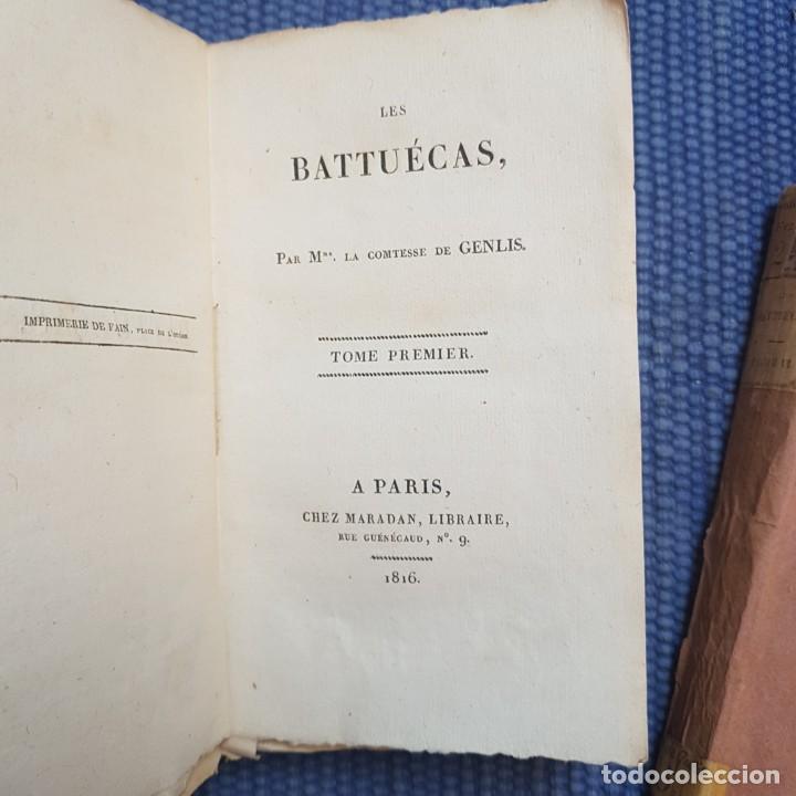 Libros antiguos: Genlis, La Comtesse de: Les Battu&eacute;cas - Las batuecas - Foto 1