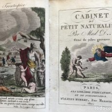 Libros antiguos: CABINET DU PETIT NATURALISTE/ CABINET DES ENFANS , 1812-13. DUFRÉNOY/EYMERY. GRABADOS
