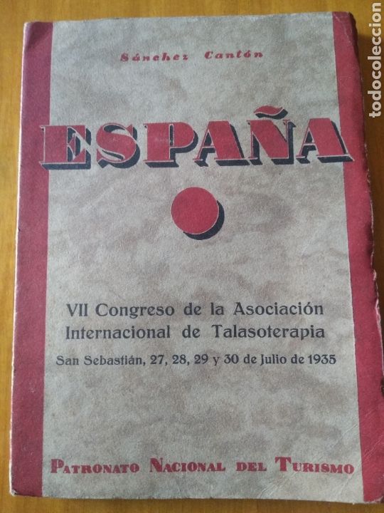 Libros antiguos: Espa&ntilde;a. 1935. S&aacute;nchez Cant&oacute;n - Foto 1