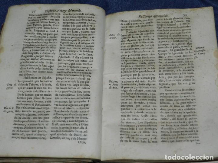 Libros antiguos: (MF) PEDRO ORDOÑEZ DE CEBALLOS - HISTORIA Y VIAGE DEL MUNDO DEL CLERIGO, CIUDAD JAEN, FILIPINAS 1691 - Foto 9 - 218570947
