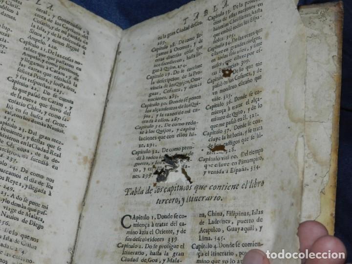 Libros antiguos: (MF) PEDRO ORDOÑEZ DE CEBALLOS - HISTORIA Y VIAGE DEL MUNDO DEL CLERIGO, CIUDAD JAEN, FILIPINAS 1691 - Foto 15 - 218570947