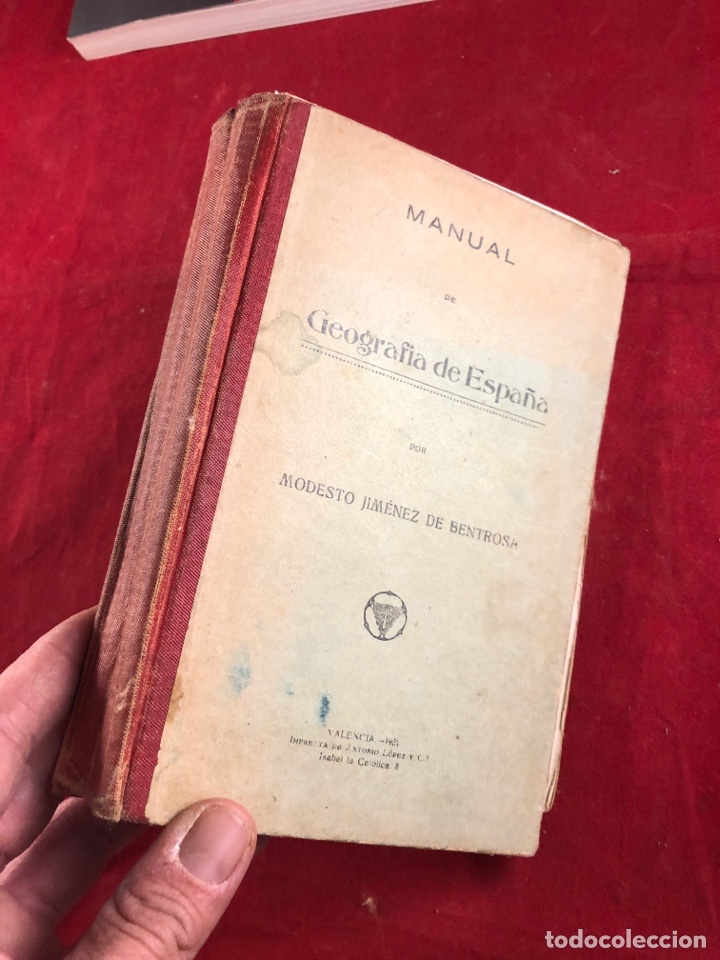 Libros antiguos: Geograf&iacute;a de Espa&ntilde;a - Foto 2