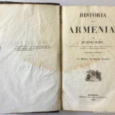 Libros antiguos: HISTORIA DE LA ARMENIA. - BORÉ, EUJENIO.
