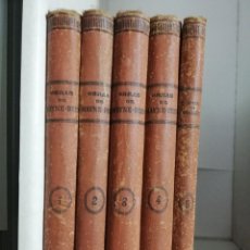 Libros antiguos: EN TIERRA Y EN MAR,AVENTURAS MARAVILLOSAS, OBRAS COMPLETAS DEL CAPITAN MAYNE 5 TOMOS