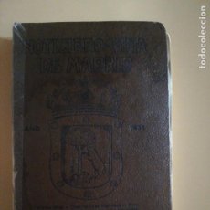 Libros antiguos: NOTICIERO-GUIA DE MADRID. D. VICENTE CASTRO LES. 1931.