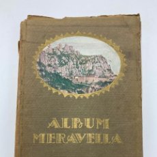 Libros antiguos: ALBUM MERAVELLA. LLIBRE DE BELLESES NATURALS I ARTISTIQUES DE CATALUNYA. VOL I. 1930. Lote 234564190