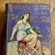 Libros antiguos: LIBRO GEOGRAFÍA GENERAL DEL PAÍS VASCO-NAVARRO / GUIPÚZCOA/ EDITOR A.MARTIN