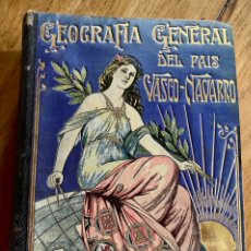 Libros antiguos: LIBRO GEOGRAFÍA GENERAL DEL PAÍS VASCO-NAVARRO / VIZCAYA/ EDITOR A.MARTIN