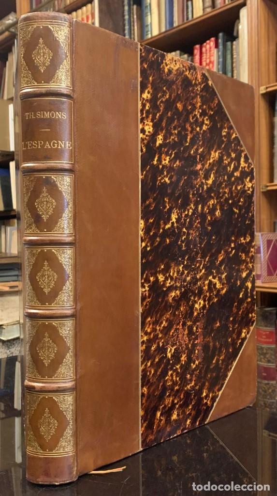 Libros antiguos: L Espagne. Th&eacute;odore Simons - Foto 1