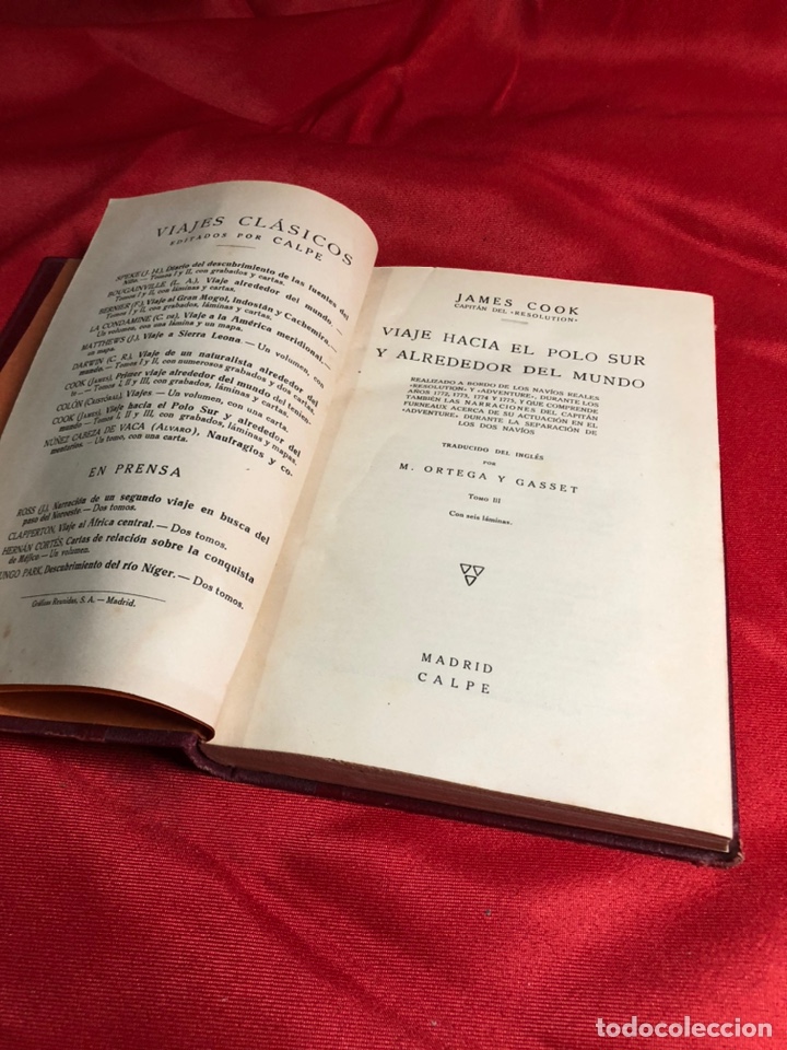 Libros antiguos: Viaje al Polo Sur (3 libros) - Foto 8