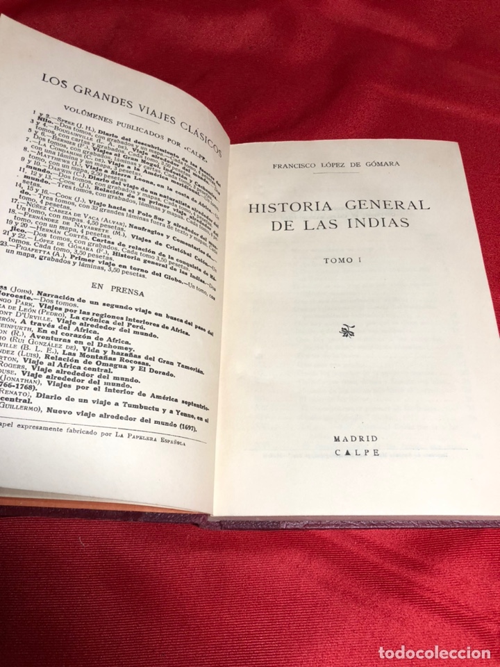 Libros antiguos: Historia de las Indias - Foto 3