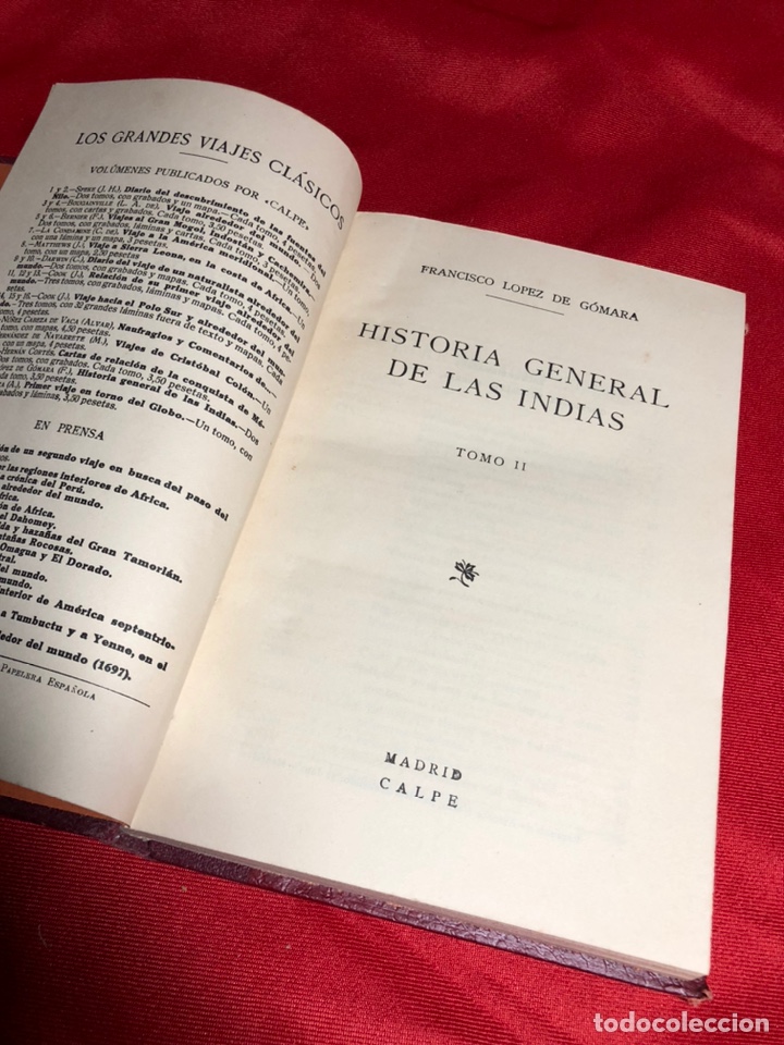 Libros antiguos: Historia de las Indias - Foto 5
