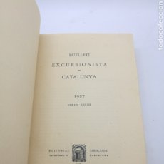Livres anciens: BUTLLETÍ CENTRE EXCURSIONISTA CATALUNYA ANY 1927. Lote 251517550