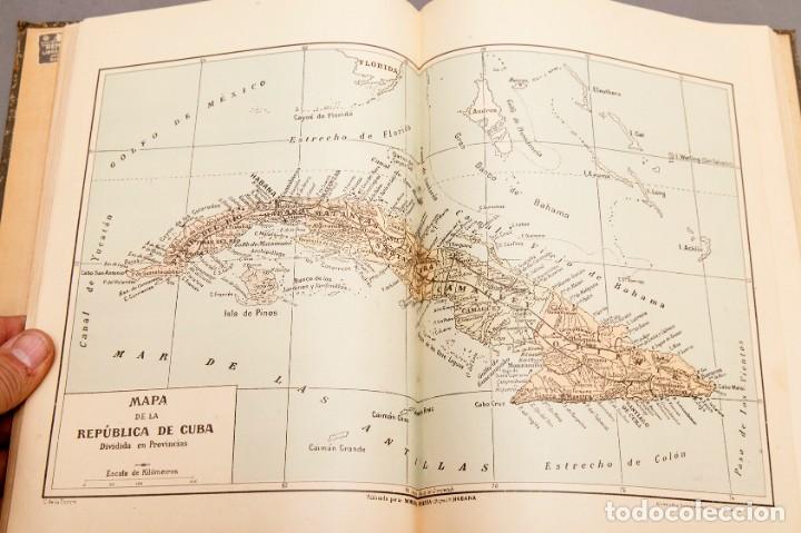 Libri antichi: ALFREDO M. AGUAYO Y CARLOS DE LA TORRE Y HUERTA GEOGRAFIA DE LA ISLA DE CUBA