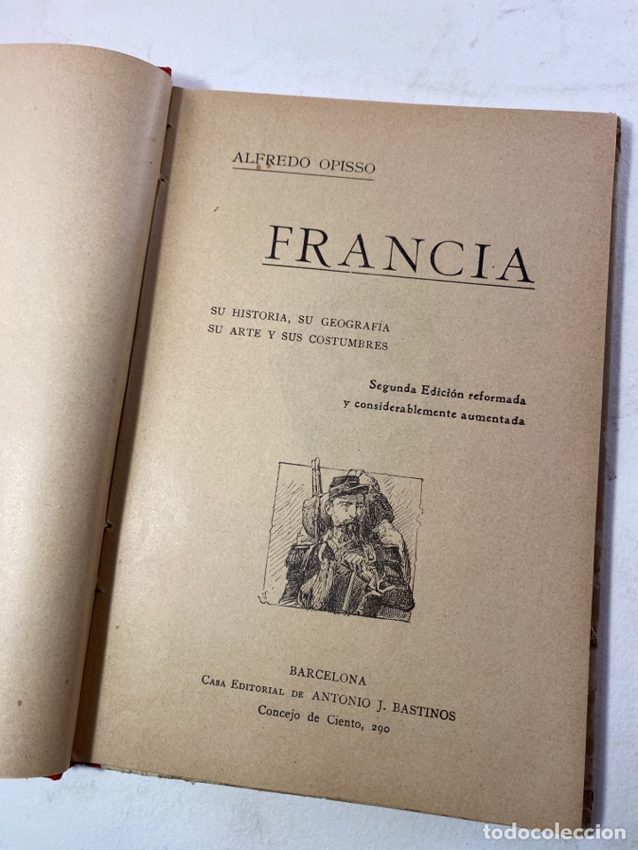 Libros antiguos: FRANCIA E INGLATERRA. ALFREDO OPISSO - Foto 3