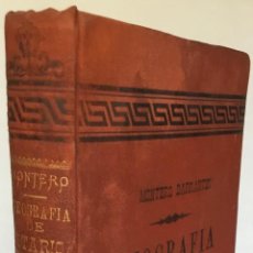 Libros antiguos: GEOGRAFÍA DE COSTA RICA. - MONTERO BARRANTES, FRANCISCO.. Lote 348087868