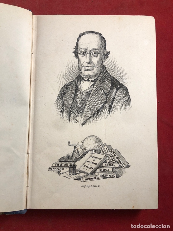 Antiquarische B&uuml;cher: VERDEJO PRINCIPIOS DE GEOGRAF&Iacute;A ASTRON&Oacute;MICA 1879