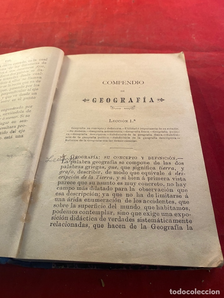 Libros antiguos: COMPENDIO GEOGRAF&Iacute;A VITORIA 1898 - Foto 3