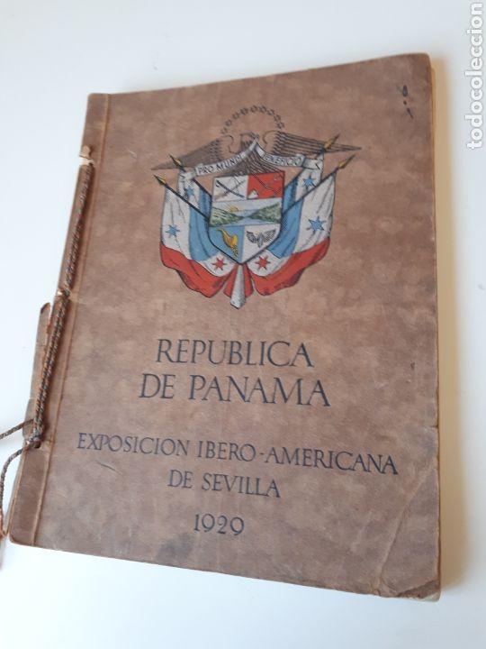 Old books: Republica de Panama Exposicion Ibero Americana de Sevilla 1920