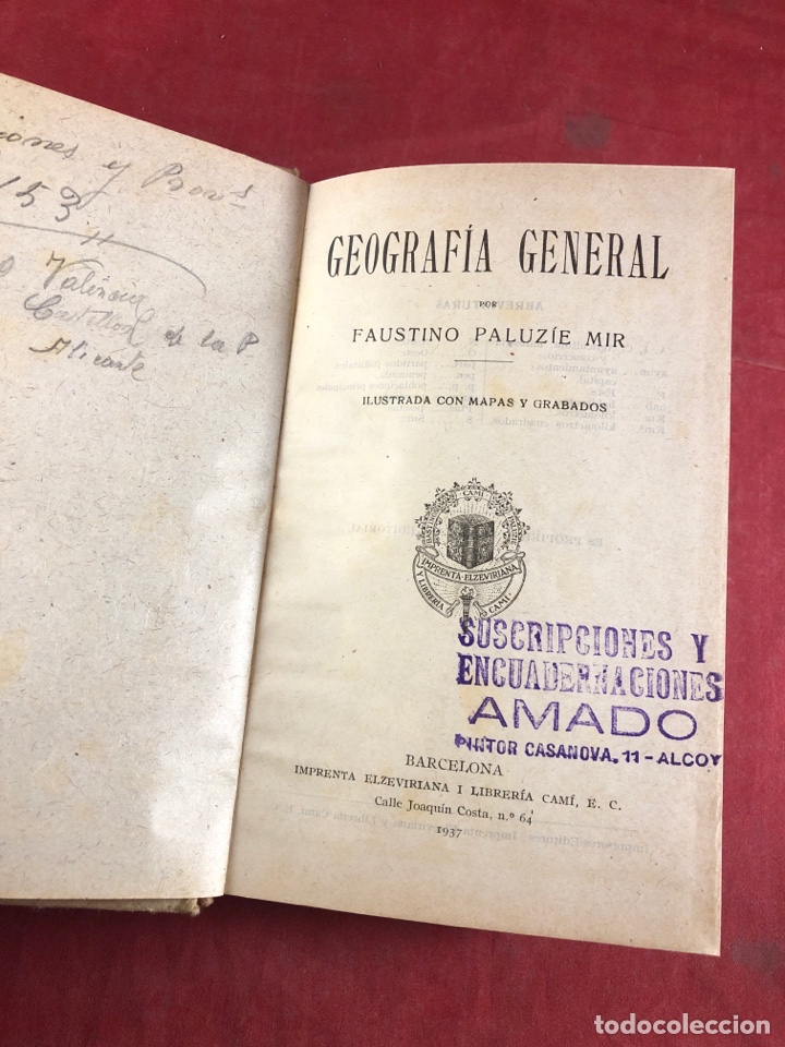 Libros antiguos: Geograf&iacute;a general - Foto 2