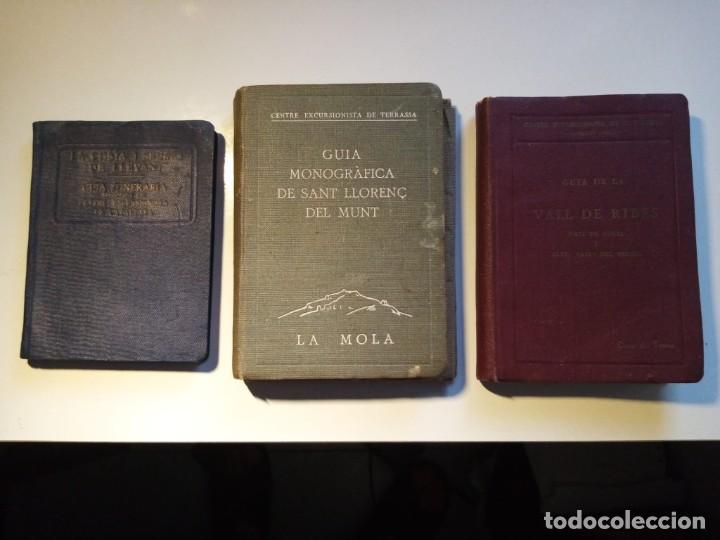 Libros antiguos: Tres libros del centro excursionista de Catalu&ntilde;a - Foto 1