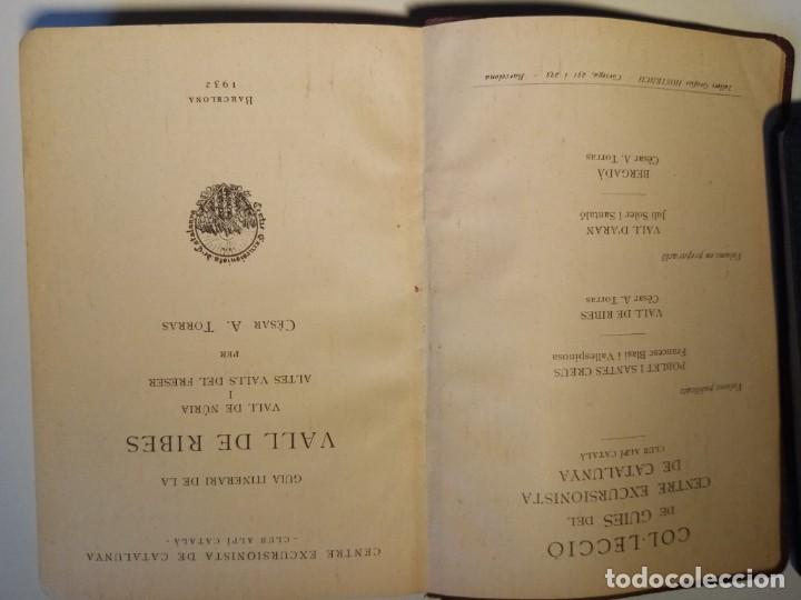 Libros antiguos: Tres libros del centro excursionista de Catalu&ntilde;a - Foto 6