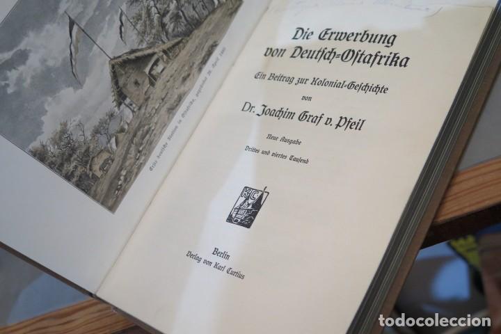 Libros antiguos: DEUTSCHE-OSTAFRIKA. PFEIL - Foto 3