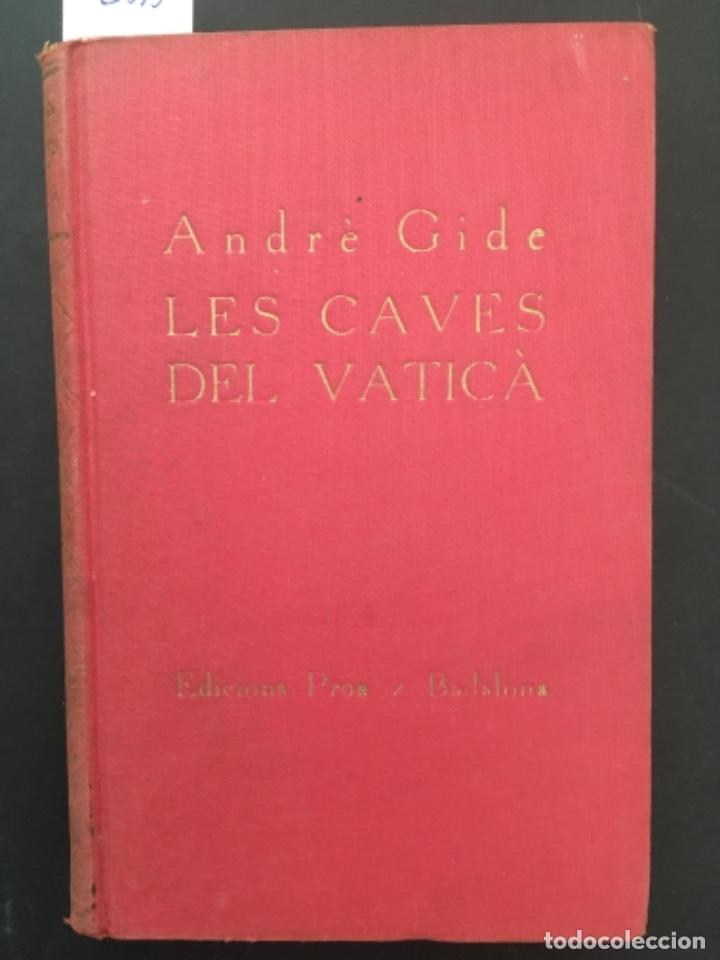 Libros antiguos: LES CAVES DEL VATICA, ANDRE GIDE, 1930 - Foto 1
