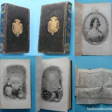 Libros antiguos: GUIA DE FORASTEROS DE MADRID + ESTADO MILITAR DE ESPAÑA E INDIAS - AÑO 1852 + 3 GRABADOS + 1 MAPA. Lote 286148958