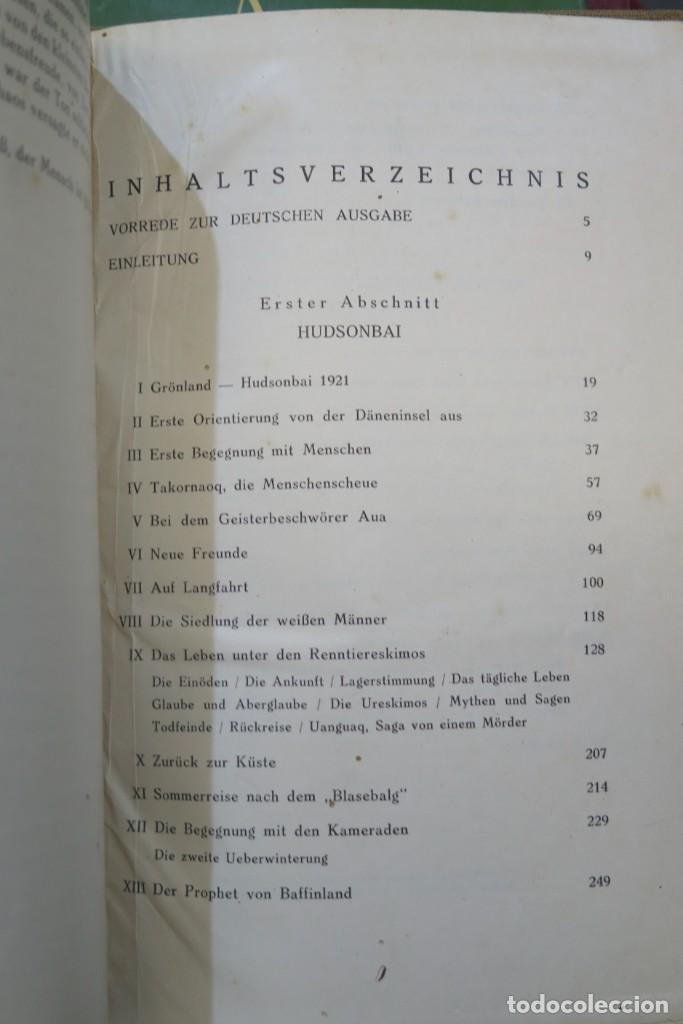 Libros antiguos: 1926.- Rasmussens Thulefahrt. Rasmussen - Foto 5