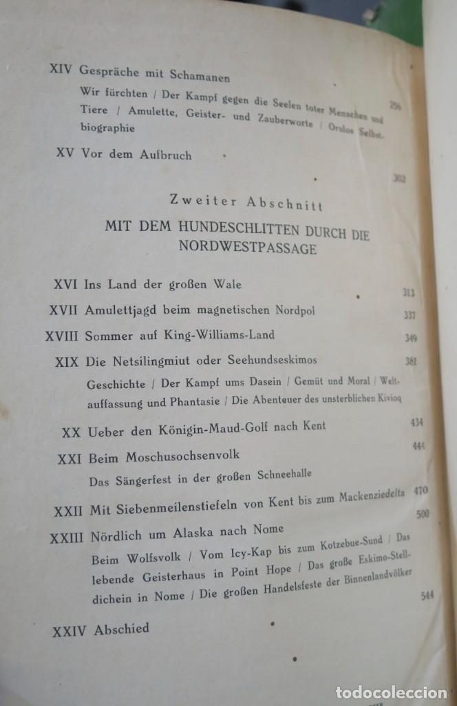 Libros antiguos: 1926.- Rasmussens Thulefahrt. Rasmussen - Foto 6