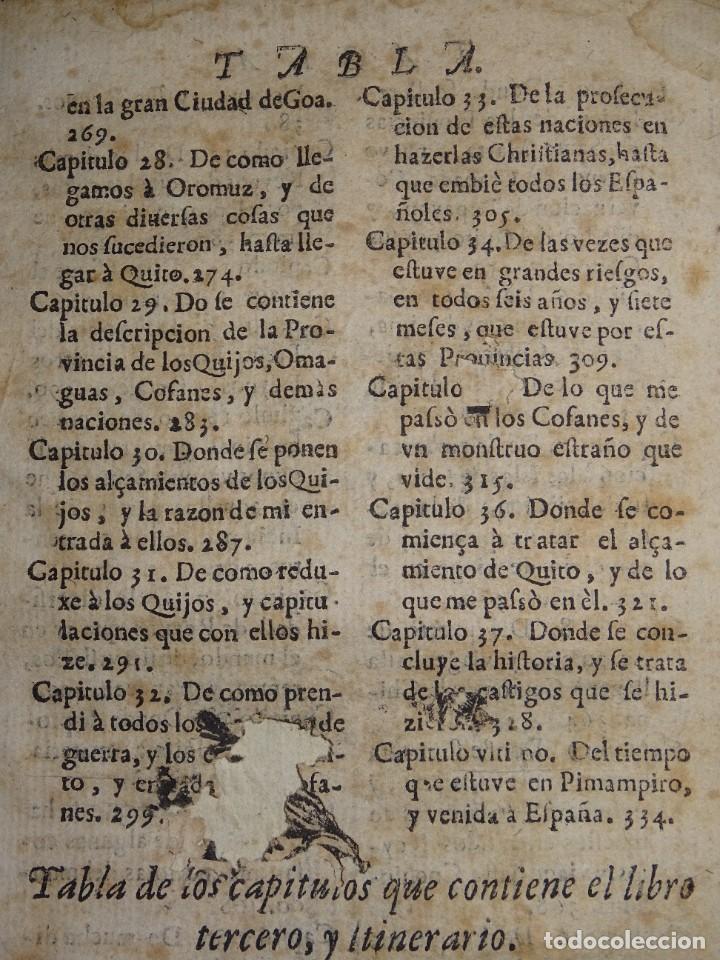 Libros antiguos: (MF) PEDRO ORDOÑEZ DE CEBALLOS - HISTORIA Y VIAGE DEL MUNDO DEL CLERIGO, CIUDAD JAEN, FILIPINAS 1691 - Foto 24 - 218570947
