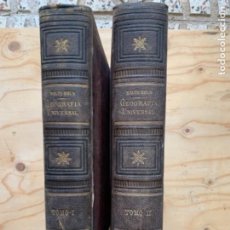 Libros antiguos: NUEVA GEOGRAFÍA UNIVERSAL, TOMO I Y II EDICIÓN 1878. Lote 300762873