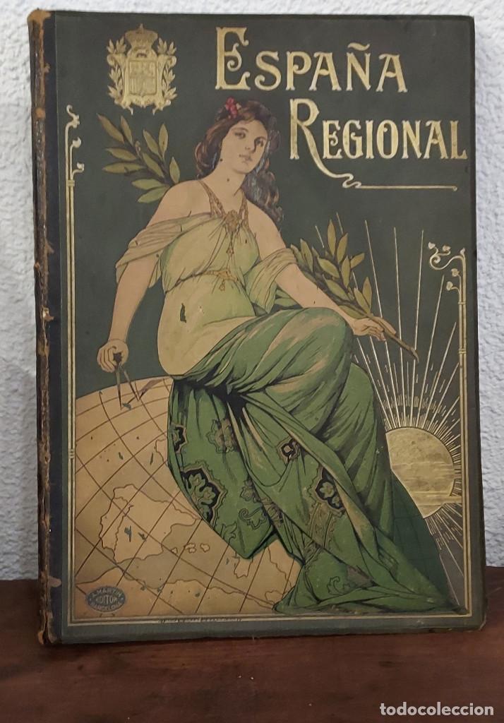 Libri antichi: ESPA&Ntilde;A REGIONAL TOMO MAPAS (Provincias y posesiones Africa). BENITO CHIAS. 1918. A. Mart&iacute;n Editor