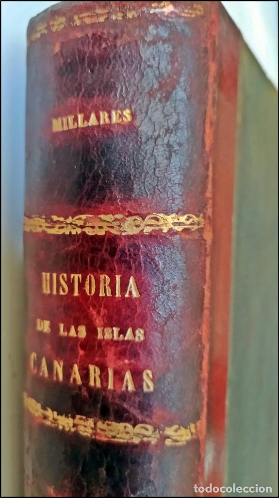Libros antiguos: AÑO 1893: Historia general de las Islas Canarias. Firmado. - Foto 2 - 313988623