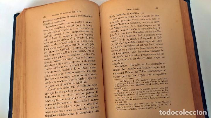 Libros antiguos: AÑO 1893: Historia general de las Islas Canarias. Firmado. - Foto 11 - 313988623