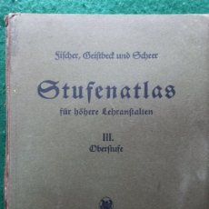 Libros antiguos: ATLAS ALEMÁN DE 1936. COLEGIO ALEMÁN SAN SEBASTIÁN.. Lote 317904923