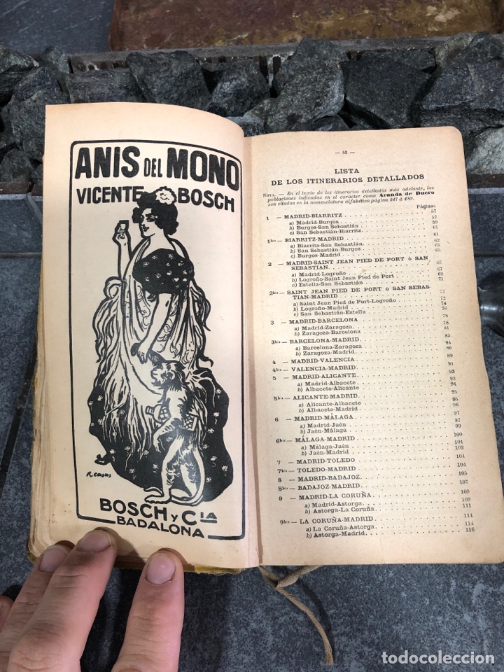 Libros antiguos: Gu&iacute;a michelin 1917 - Foto 1
