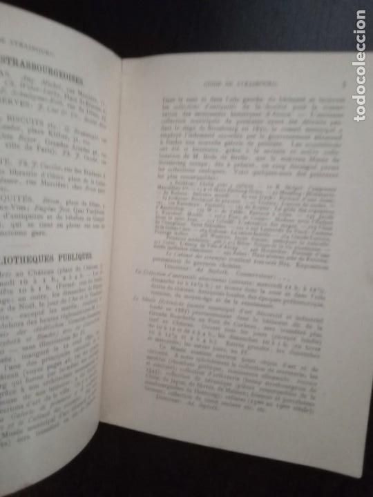 Libros antiguos: Ville de Strasbourg.Jul.Euting. - Foto 4