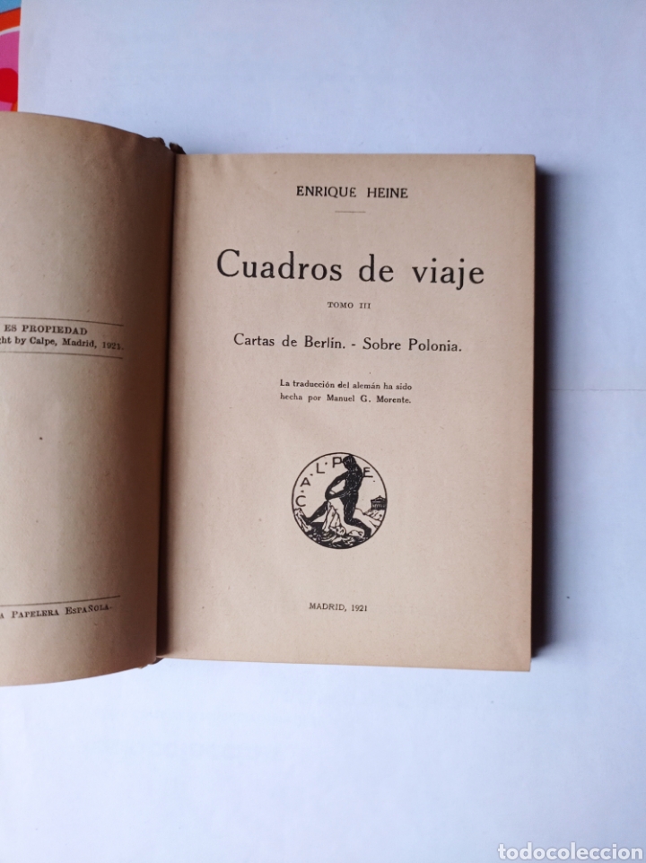 Libros antiguos: Cuadros de viaje. - Foto 4