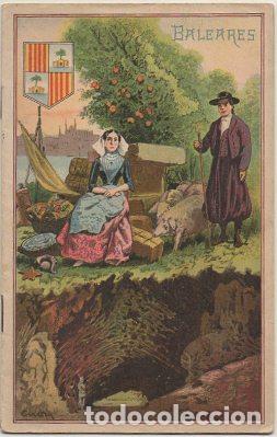 Old books: LA PROVINCIA DE BALEARES. GEOGRAFIA POPULAR ESPA&Ntilde;OLA. FISICO-POLITICA A-GEOG-255