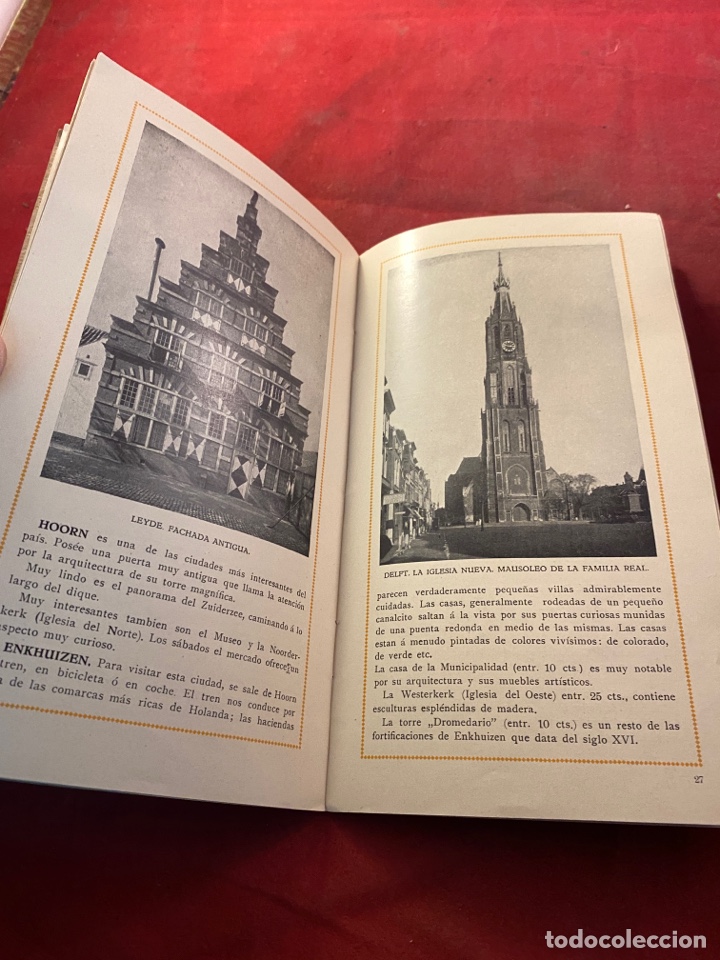 Libros antiguos: &iquest;Como hay que visitar Holanda? - Foto 3